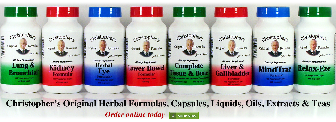 Dr. Christopher's Herbal Formulas