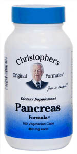 Dr Christopher Pancreas Formula