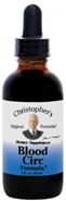 Dr. Christophers BLOOD CIRC FORMULA EXTRACT, 2 oz. Dr Christophers Blood Circ Formula,herbs for blood pressure,herbs to equalize blood pressure