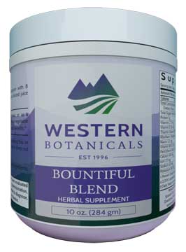 Bountiful Blend, 10 oz. powder Western Botanicals Bountiful Blend,whole food vitamin, whole food vitamin powder mix