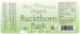 Buckthorn Bark Extract, 1 oz - 126-013