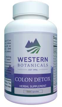 Colon Detox, 230 capsules Western Botanicals Colon Detox Formula,compare Schulze colon cleanse,herbal colon cleanse