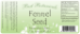 Fennel Seed Extract, 1 oz - 126-034