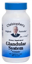 Dr. Christophers GLANDULAR SYSTEM FORMULA, 100  capsules  herbs for glands,Dr Christopher formula for glands,Dr Christopher Glandular Formula,Dr. Christophers formulas,Dr Christopher herb shop