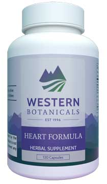 Heart Formula, 120 capsules Western Botanicals Heart Formula,herbs for heart health,herbs for heart problems