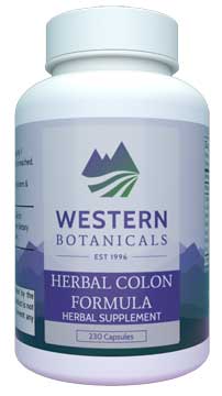 Herbal Colon Formula, 230 capsules (Colon Cleanse) Western Botanicals Herbal Colon Formula,Formula,herbal colon cleanse,natural colon cleanse
