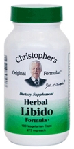Dr. Christophers HERBAL LIBIDO, 100 capsules Dr. Christopher's Herbal Libido,herbal libido,