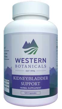 Kidney/Bladder, 120 capsules Western Botanicals Kidney Bladder Formula,herbs for kidney problems