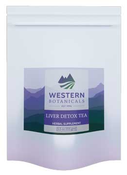 Liver Detox Tea, 5.5 oz.  Western Botanicals Liver Detox Tea,herbal liver cleanse,herbs for liver
