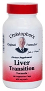Dr. Christophers LIVER TRANSITION FORMULA, 100 capsules Dr Christophers Liver Transition Formula,liver detox from drug use,herbs to detox from drug use