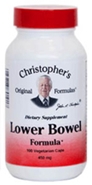Dr. Christophers LOWER BOWEL FORMULA, 100 capsules Dr Christophers Lower Bowel Formula capsules,bowel cleanse,herbs for constipatio,herbs to correct bowel problems