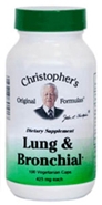 Dr. Christophers LUNG & BRONCHIAL FORMULA, 100 capsules Dr Christophers Lung and bronchial formula,herbs for COPD,herbs for asthma,herbs for lung problems,herbs for emphysema,herbs for TB