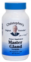 Dr. Christophers MASTER GLAND FORMULA, 100 capsules Dr Christophers Master Gland Formula,herbs for pituitary gland,herbs for glands