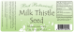 Milk Thistle Seed Extract, 1 oz - 126-054