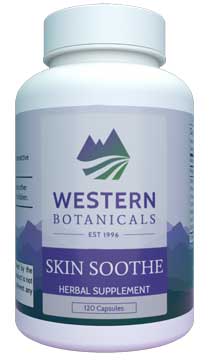 Skin Soothe Capsules, 120 capsules Western Botanicals Skin Soothe Capsules,Western Botanicals,herbs to repair tissue and bones