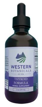 Thyroid Formula Extract, 2 oz.   Western Botanicals Thyroid Formula Extract,Herbs to support thyroid balance