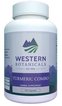 Turmeric Combo, 120 capsules Western Botanicals Anti-Inflammation Formula,Western Botanicals Turmeric Combo,herbs for inflammation,herbal anti-inflammatory formula