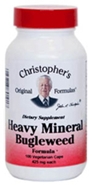 Dr. Christophers HEAVY MINERAL BUGLEWEED FORMULA, 100 capsules herbs to detox drugs,herbs to detox heavy metals,Dr Christopher formula,Dr Christophers Heavy Mineral Bugleweed Formula