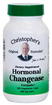 Dr. Christophers HORMONAL CHANGEASE FORMULA, 100 capsules Dr Christophers Hormonal Changease,herbal remedies for menopause,herbal remedies for hot flashes