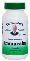 Dr. Christophers IMMUCALM, 100 capsules Dr Christophers Immucalm Formula,herbs to calm allergic reactions,herbs for allergies,herbs to treat auto-immune disorders