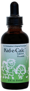 Dr. Christophers KID-E-CALC, 2 oz. Dr Christophers Kid-e-Calc,herbs for children,childrens calcium formula,food based calcium