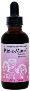 Dr. Christophers KID-E-MUNE, 2 oz. Dr Christophers Kid-e-Mune,liquid herbs for children,herbs to boost the immune system