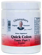 Dr. Christophers QUICK COLON #2 Powder, 8 oz. Dr Christophers Quick Colon #2,herbal colon cleanse,herbal colonic,herbs to cleanse the colon