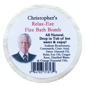 Dr. Christophers RELAX-EZE FIZZY BATH BOMB Dr Christophers Relax-Eze Fizzy Bath bomb,herbs for nerve damage and repair,herbs that are relaxing