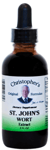 Dr. Christophers ST. JOHNS WORT EXTRACT, - 2 oz Dr Christophers St Johns Wort extract,liquid St Johns Wort,herbs for depression