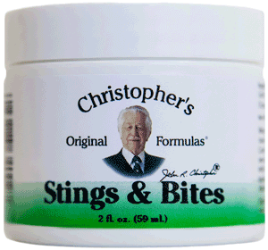 Dr. Christophers PLANTAIN OINTMENT, 2 oz. herbs for Bee Stings,Bites,Dr Christophers Plantain Ointment,natural remedy for mosquito bites