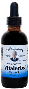 Dr. Christophers VITALERBS EXTRACT, 2 oz. Dr Christophers Vitalerbs,natural liquid vitamins,whole food vitamins in liquid