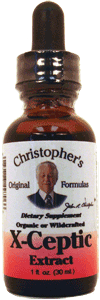 Dr. Christophers X-CEPTIC EXTRACT, 1 oz. Dr Christophers X-Ceptic,Herbal Anti-Ceptic Formula